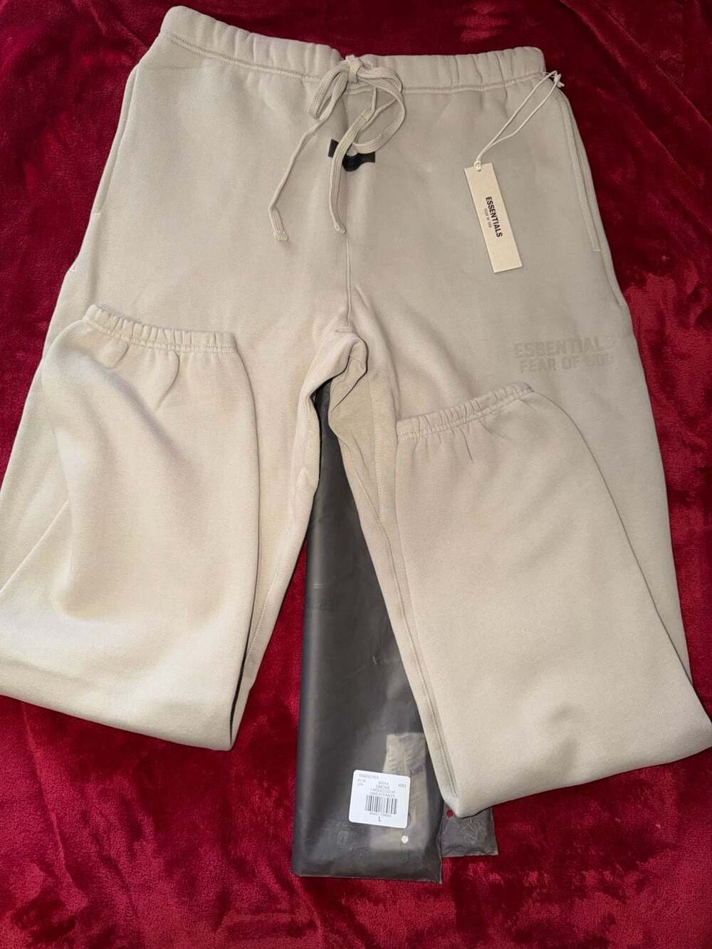 Fear of God Essentials Sweatpants Smoke Size L